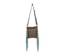 Load image into Gallery viewer, EARTH PRINTS LEATHER &amp; HAIRON BAG MYRA BAG 4•4•1•4
