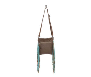 EARTH PRINTS LEATHER & HAIRON BAG MYRA BAG 4•4•1•4
