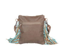 Load image into Gallery viewer, EARTH PRINTS LEATHER &amp; HAIRON BAG MYRA BAG 4•4•1•4
