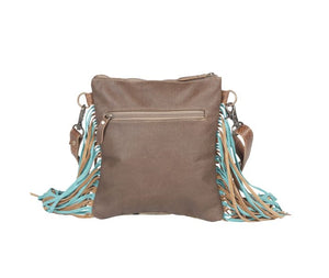 EARTH PRINTS LEATHER & HAIRON BAG MYRA BAG 4•4•1•4