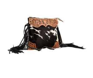 7•8•6•9 TRAIL FRINGED HAND-TOOLED BAG MYRA BAG