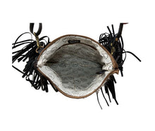 Load image into Gallery viewer, 7•8•6•9 TRAIL FRINGED HAND-TOOLED BAG MYRA BAG
