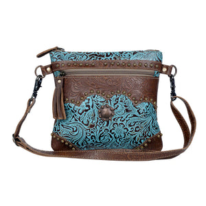 AZURE AESTHETIC LEATHER & HAIRON BAG 3•3•9•8