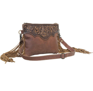 MOCHA DASH HAND-TOOLED BAG MYRA BAG 5•7•4•9